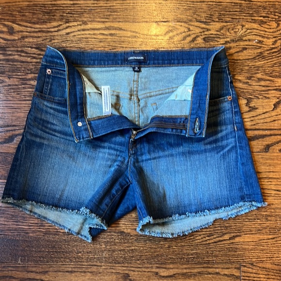 J.Crew cut off denim shorts Size 28, like new - Picture 3 of 3